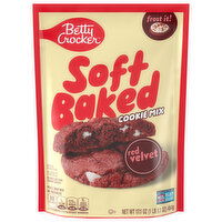 Betty Crocker Cookie Mix, Red Velvet, Soft Baked, 17.1 Ounce