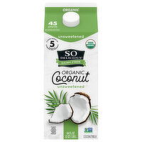 So Delicious Dairy Free Coconutmilk, Organic, Unsweetened, 64 Fluid ounce