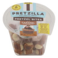 Pretzilla Bread, Soft Pretzel, Bites with Caramel, 12.3 Ounce