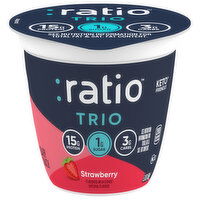 Ratio Trio Dairy Snack, Strawberry, 5.3 Ounce