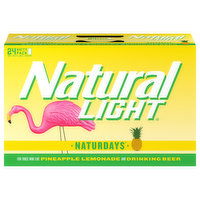 Natural Light Beer, Pineapple Lemonade, Naturdays, 24 Natty Pack, 24 Each