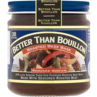 Better Than Bouillon Roasted Beef Base Reduced Sodium, 8 Ounce