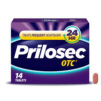Prilosec OTC Acid Reducer Prilosec OTC Heartburn Relief, Omeprazole, Acid Reducer Tablets, 14 Ct, 14 Each