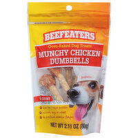 Beefeaters Dog Treats, Munchy Chicken Dumbbells, Oven-Baked, 5 Each