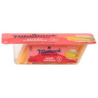 Tillamook Cheese Slices, Sharp Cheddar, Cracker Cuts, 24 Each