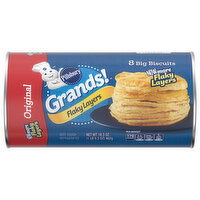 Pillsbury Grands! Biscuits, Original, Flaky Layers, 8 Each