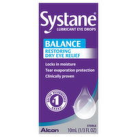 Systane Balance Restoring Lubricant Eye Drops, 0.3 Fluid ounce