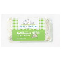 Montchevre Goat Cheese, Garlic & Herbs, 4 Ounce