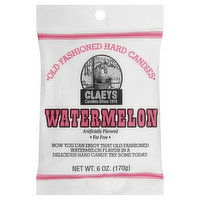 Claeys Hard Candies, Old Fashioned, Watermelon, 6 Ounce