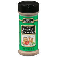 Spice Supreme Coriander, Pure, Ground, 3 Ounce