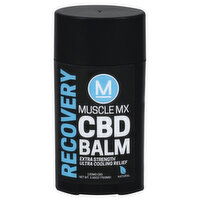 Muscle MX CBD Balm, Recovery, Extra Strength, 100 mg, 2.65 Ounce