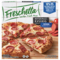 Freschetta Pizza, Naturally Rising Crust, Pepperoni, 27.35 Ounce