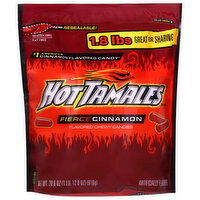 Hot Tamales Fierce Cinnamon Chewy Candies, 28.8 Ounce
