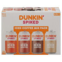 Dunkin' Spiked Iced Coffee, Mix Pack, 12 Each