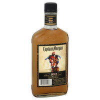 Captain Morgan Black Cask Rum, Spiced, 375 Millilitre