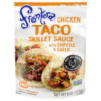 Frontera Mild Chicken Taco Skillet Sauce with Chipotle & Garlic, 8 Ounce