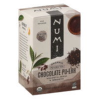 Numi Puerh Tea, Organic, Chocolate Puerh, Tea Bags, 16 Each