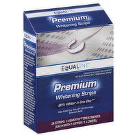 Equaline Whitening Strips, Premium, 28 Each