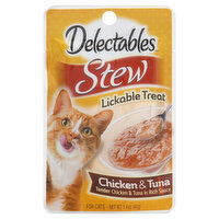 Delectables Lickable Treat, Stew, Chicken & Tuna, 1.4 Ounce