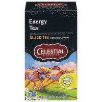 Celestial Seasonings Black Tea, Energy Tea, 12 Each