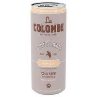 La Colombe Coffee Drink, Oatmilk Vanilla, Draft Latte, Cold Brew, 9 Fluid ounce