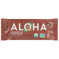 Aloha Protein Bars, Organic, Chocolate Chip Cookie Dough, 1.98 Ounce