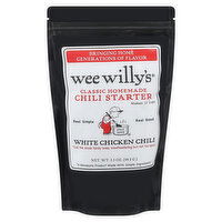 Wee Willy's Chili Starter, White Chicken, 3.5 Ounce