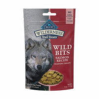Blue Buffalo BLUE Wilderness Blue Buffalo Wilderness Trail Treats Wild Bits High Protein Grain Free Soft-Moist Training Dog Treats, Salmon Recipe 4-oz Bag, 4 Ounce