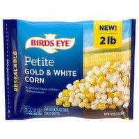 Birds Eye Corn, Gold & White, Petite, 32 Ounce