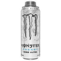 Monster Energy Ultra Zero Sugar Energy Drink, 24 Fluid ounce