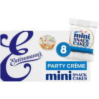 Entenmann's Party Creme Filled Sugar Cupcakes, 8 packs, 12.7 oz, 8 Each