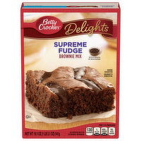 Betty Crocker Delights Brownie Mix, Supreme Fudge, 19.1 Ounce