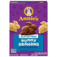 Annie's Gluten Free Bunny Grahams Cocoa & Vanilla Graham-Style Snacks, 6.75 Ounce