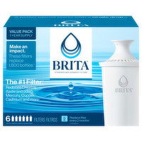 Brita Filters, Value Pack, 6 Each