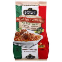 Cooked Perfect Meatballs, Italian Style, Dinner Size, 18 Ounce