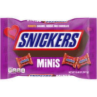 Snickers SNICKERS Minis Valentine's Day Chocolate Candy Bars, 10.48 Oz Bag 8 oz, 10.48 Ounce