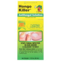 Hongo Killer Antifungal Solution, Maximum Strength, 1 Fluid ounce