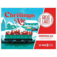 Great Lakes Brewing Co. Beer, Christmas Ale, 12 Each