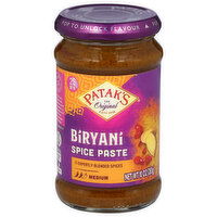 Patak's Spice Paste, Biryani, Medium, 10 Ounce