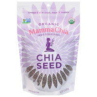 Mamma Chia Chia Seed, Organic, Black, 12 Ounce