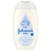 Johnson's Baby Sensitive Care Face & Body Cream, 13.6 Ounce