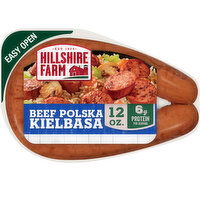 Hillshire Farm Beef Polska Kielbasa Smoked Sausage, 12 Ounce