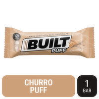 Built Puff Protein Bar, Churro, Single Bar, 1.41 Ounce