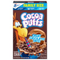 Cocoa Puffs Corn Puffs, Great Chocolatey Taste, Family Size, 18.1 Ounce