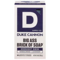 Duke Cannon Supply Co. Brick of Soap, Big Ass, Midnight Swim, 10 Ounce