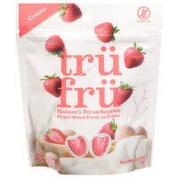 Tru Fru Nature's Strawberries, Creme, 4.2 Ounce