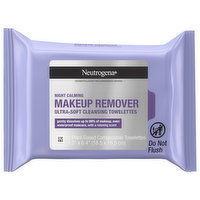 Neutrogena Cleansing Towelettes, Ultra-Soft, Makeup Remover, Night Calming, 25 Each