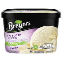 Breyers No Sugar Added Vanilla Frozen Dairy Dessert, 1.5 Quart