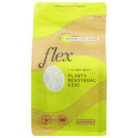 Flex Menstrual Disc, Plant +, 12 Each