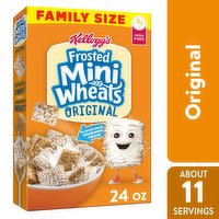 Frosted Mini Wheats Breakfast Cereal, Original, Family Size, 24 Ounce